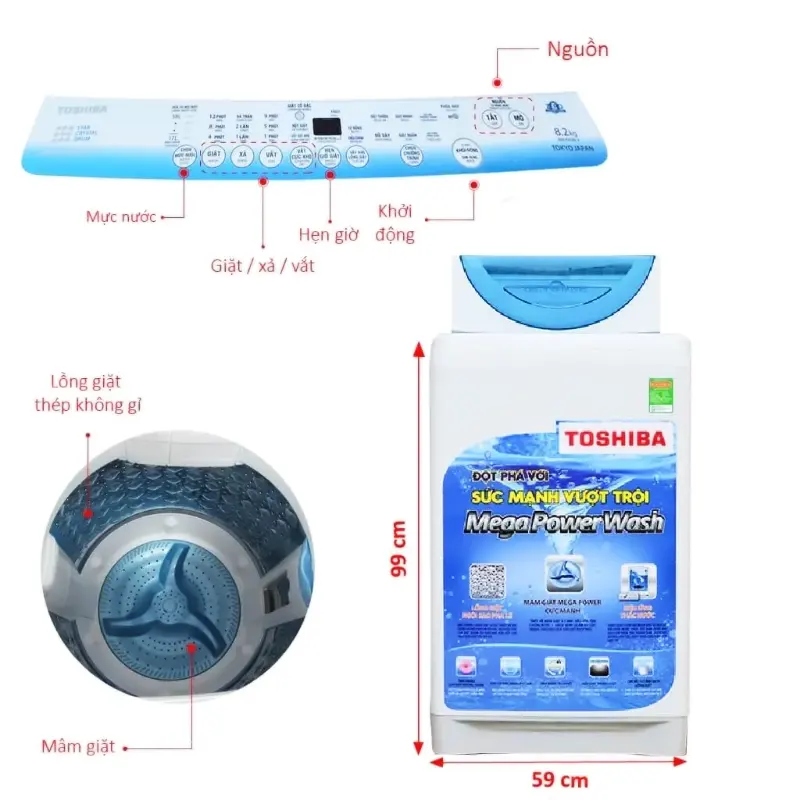 Toshiba AW-E920LV WB