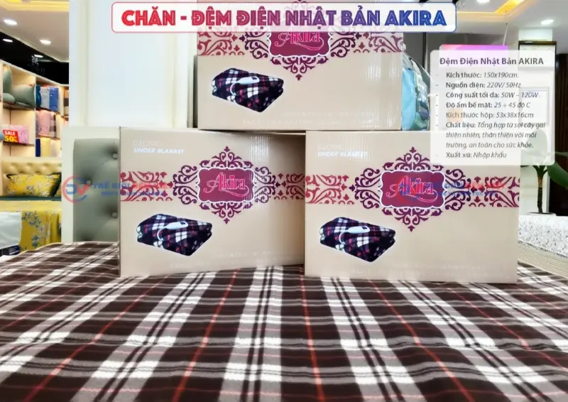 Chăn đệm điện Nhật Akira