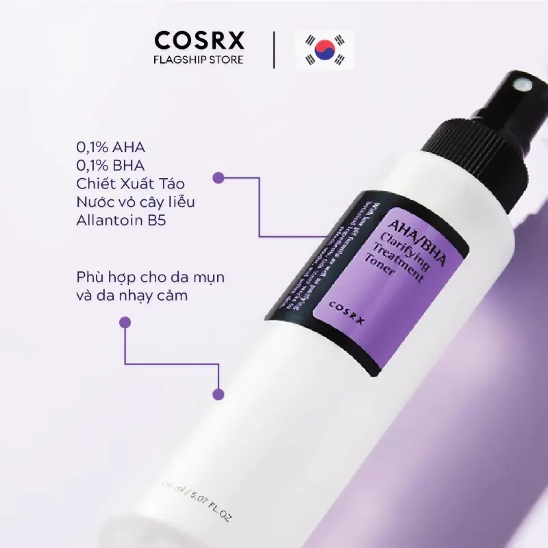 Cosrx AHA/BHA Clarifying Treatment Toner