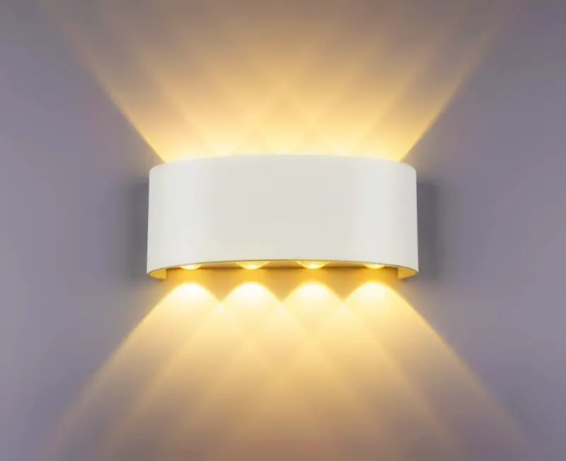 Đèn ngủ treo tường LED hắt 2 đầu