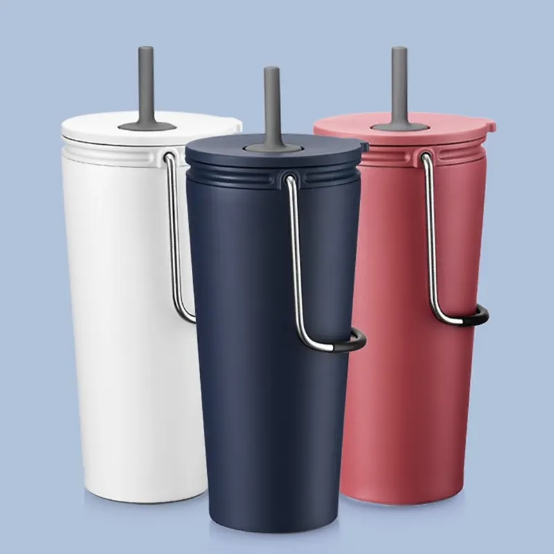 Lock&Lock Bucket Tumbler with Straw LHC4268