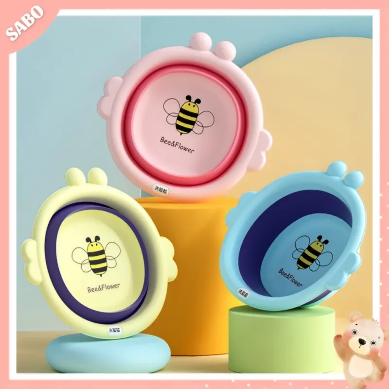 Chậu rửa mặt gấp gọn Con Ong