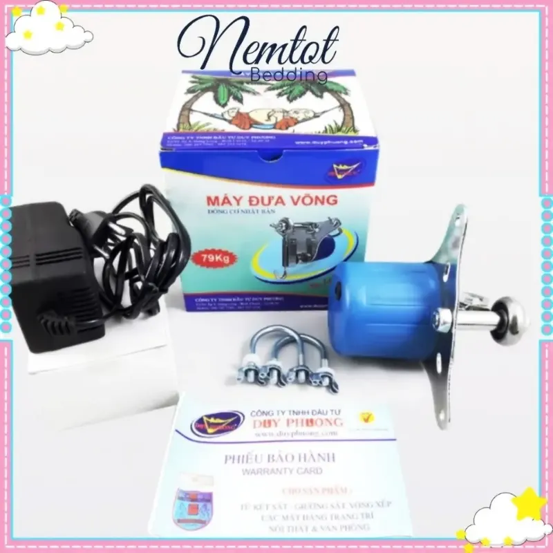 Máy đưa võng cho bé Duy Phương