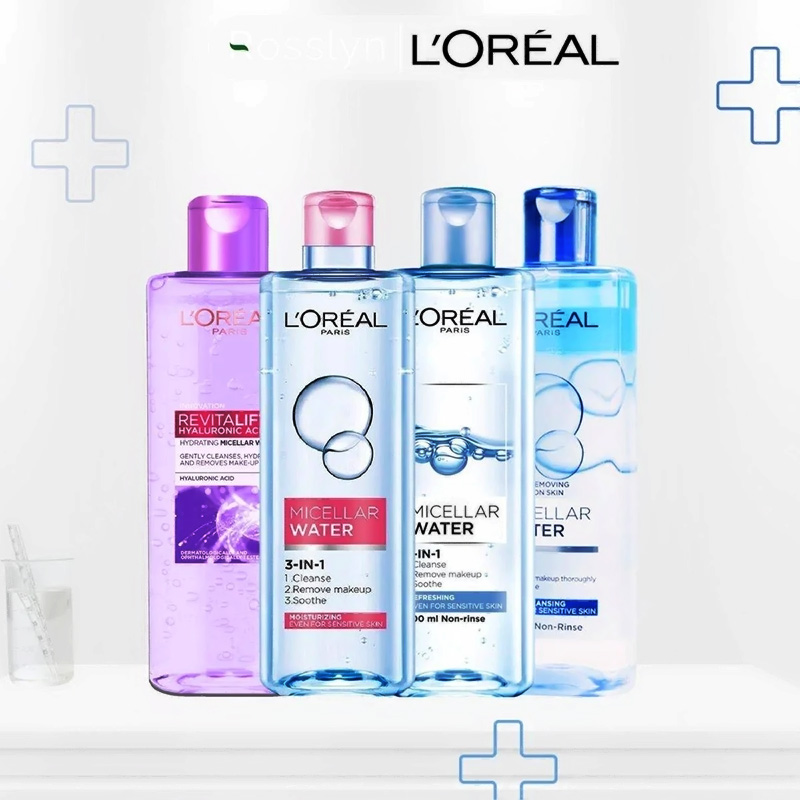 Nước tẩy trang L‘Oreal Paris Micellar Water 3-in-1 400ml sạch sâu    hình 0