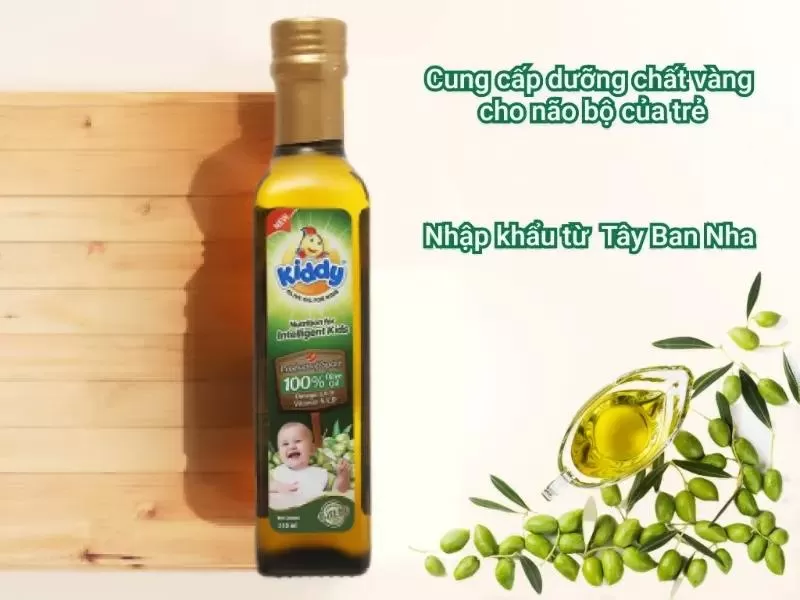 Dầu ăn cho bé Oliu Kiddy (250ml/Chai)