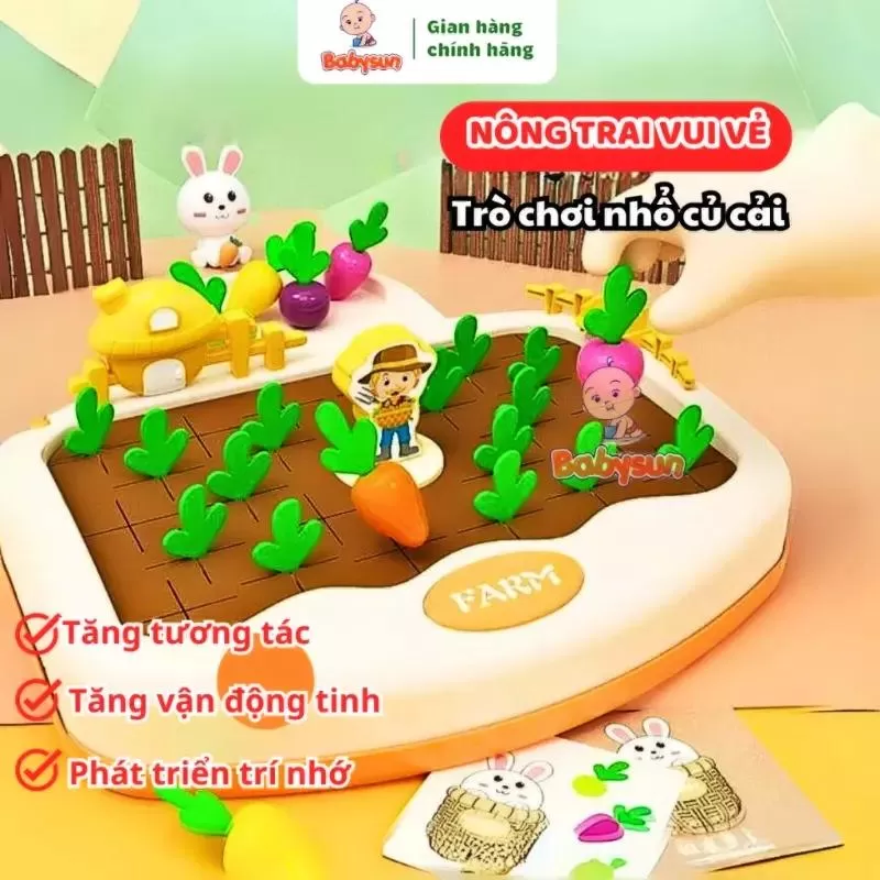 Đồ chơi giáo dục thông minh miếng ghép trí nhớ dành cho trẻ