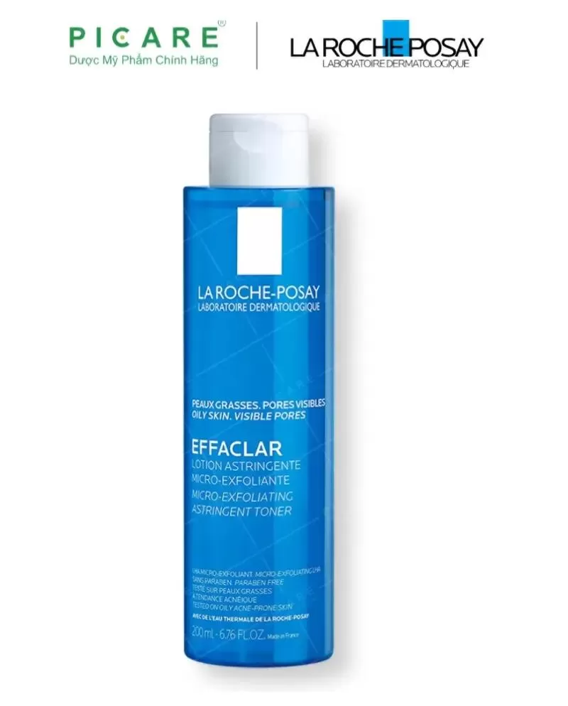 Sữa rửa mặt se khít lỗ chân lông cho nam tạo bọt La Roche-Posay Effaclar