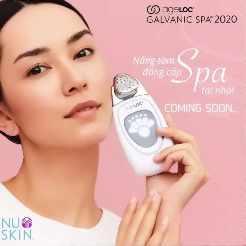 Máy nâng cơ mặt Nuskin Ageloc Galvanic Spa
