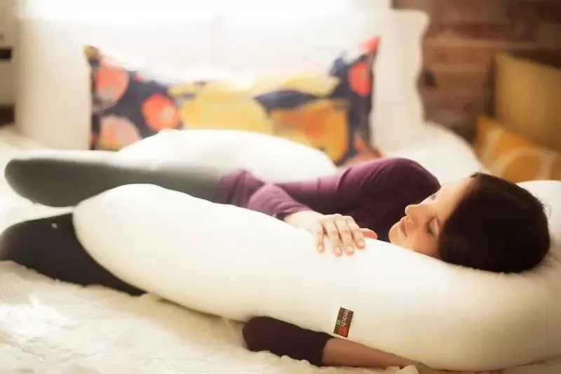 Gối chữ U cho bà bầu Thivi