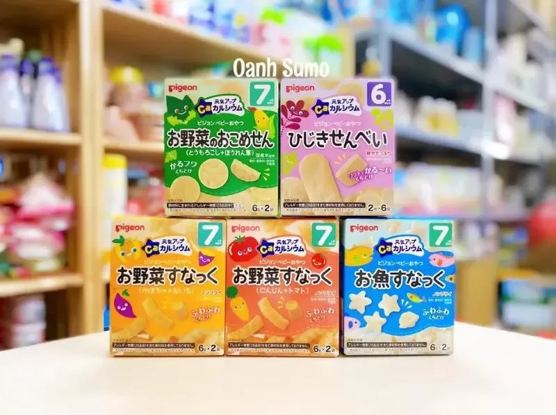 Bánh ăn dặm cho bé Pigeon