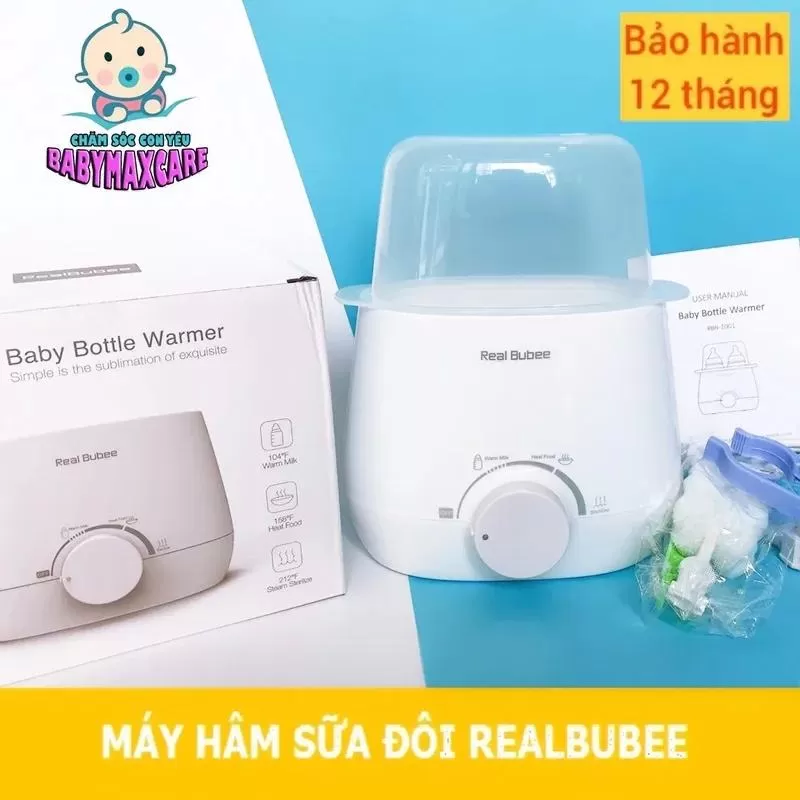 Máy hâm sữa Real Bubee (Nhật Bản)