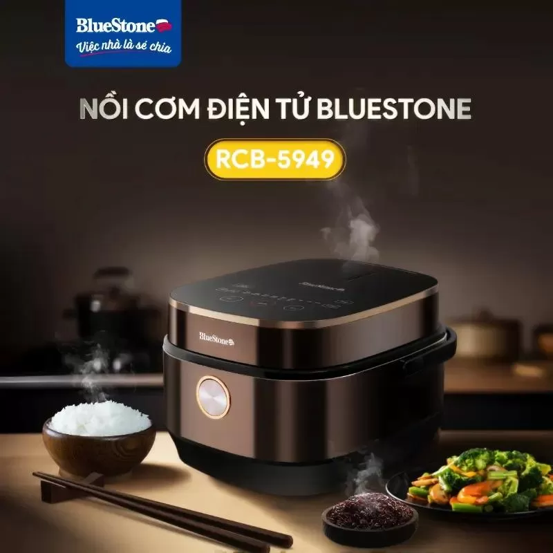 Nồi cơm điện tử thông minh BlueStone RCB-5949