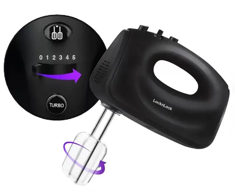 Máy đánh trứng Lock&Lock Hand Mixer EJM501DGRY