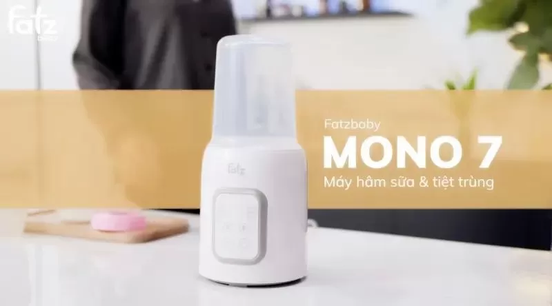 Máy hâm sữa Fatzbaby FB3010TN hâm sữa & tiệt trùng - Fatz Mono 7