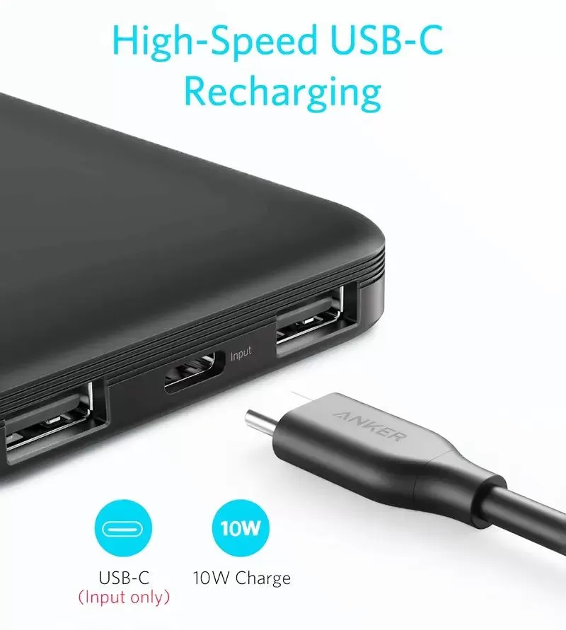Pin sạc dự phòng Anker Wireless PowerCore 10.000mAh - A1615