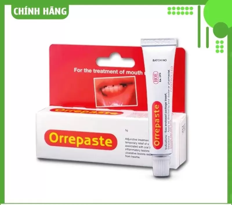 Thuốc trị nhiệt miệng Orrepaste