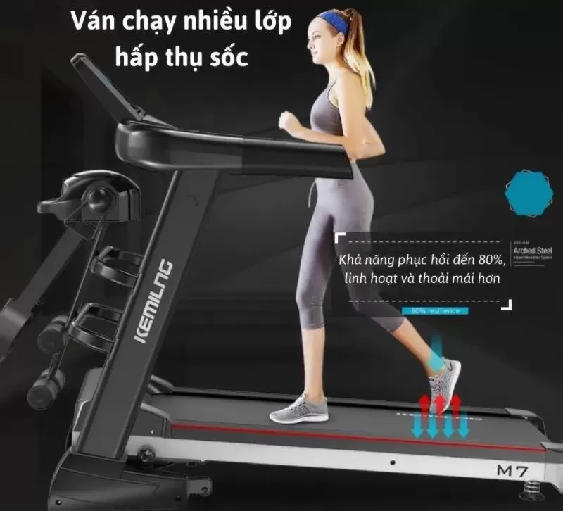 Máy chạy bộ điện gia đình KEMILNG M7