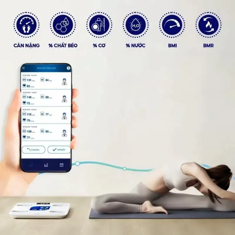 Cân đo lượng mỡ cơ học LAICA PS7011