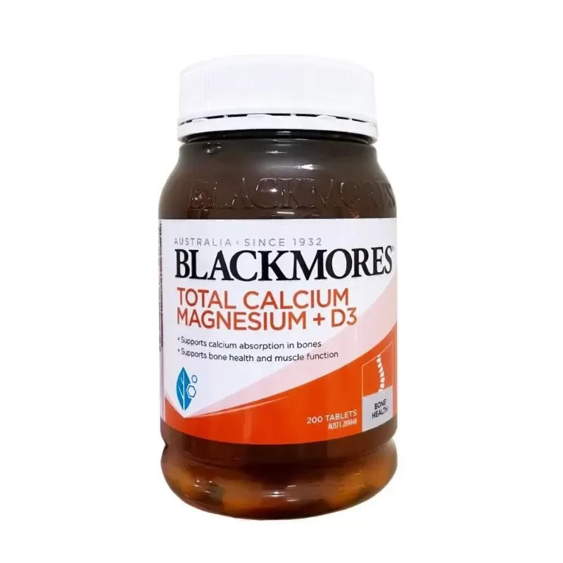 Viên uống Blackmores Total Calcium Magnesium + D3 200 cho bà bầu