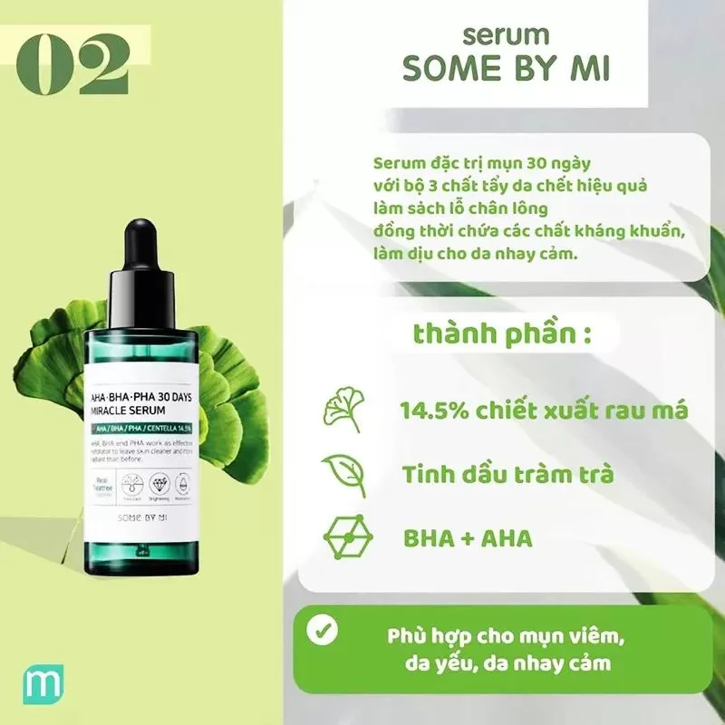 Serum Some By Mi Aha-Bha-Pha 30 Days Miracle tri mụn hiệu quả