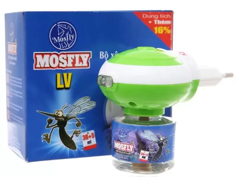 Bộ xông đuổi muỗi gia đình Mosfly LV