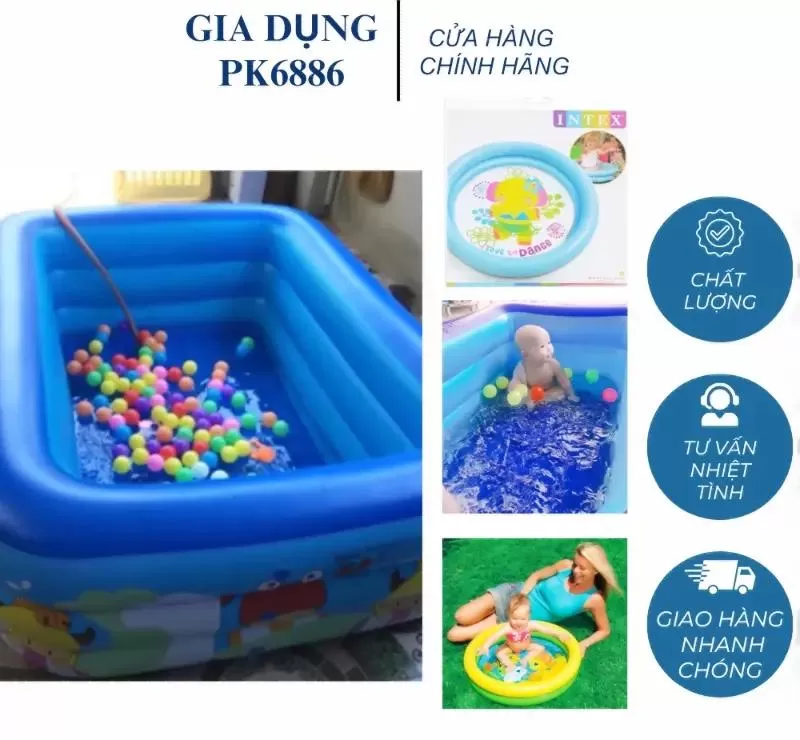 Bể bơi cho bé Bestway cầu vồng 4 tầng