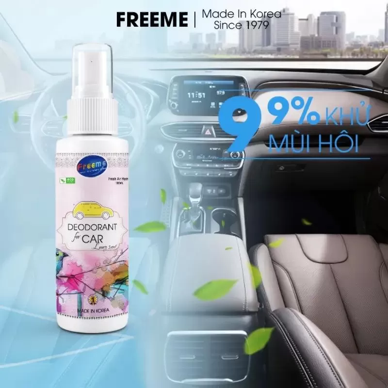 Xịt khử mùi ô tô Freeme Hàn Quốc
