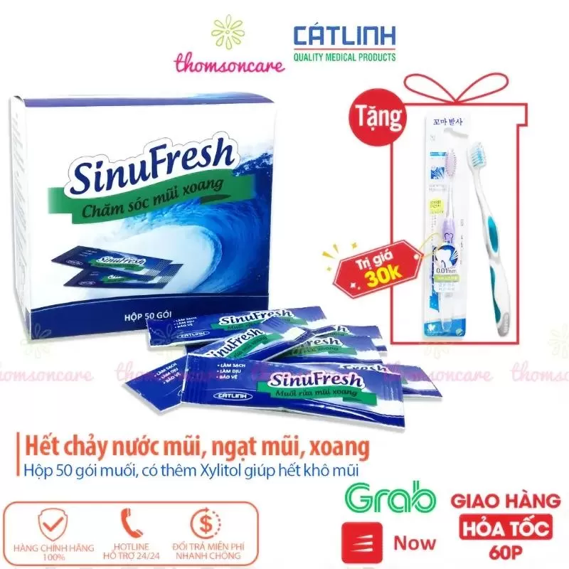 Bình rửa mũi cho bé Cát Linh SinuFresh