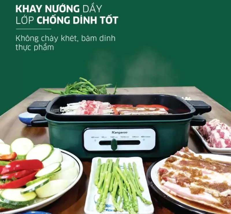 Nồi lẩu điện 5 lít Kangaroo KG5EGH