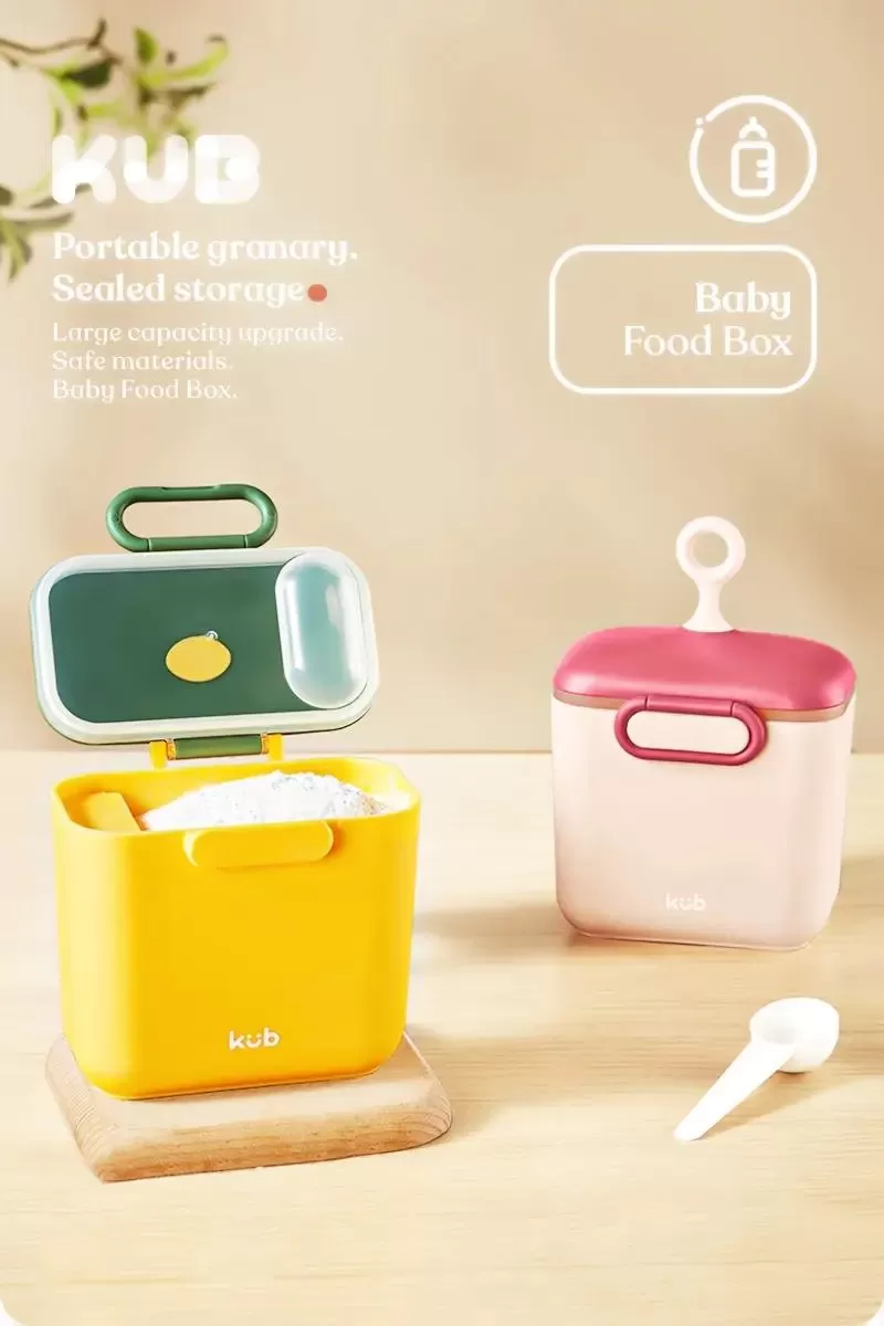 Hộp đựng sữa bột du lịch 150g KUB cho bé