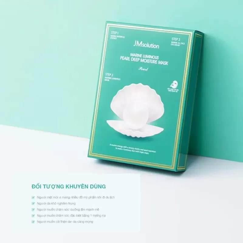 Mặt nạ dưỡng ẩm ngọc trai JM Solution