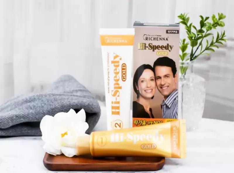 Thuốc nhuộm tóc Hàn Quốc thảo dược Richenna