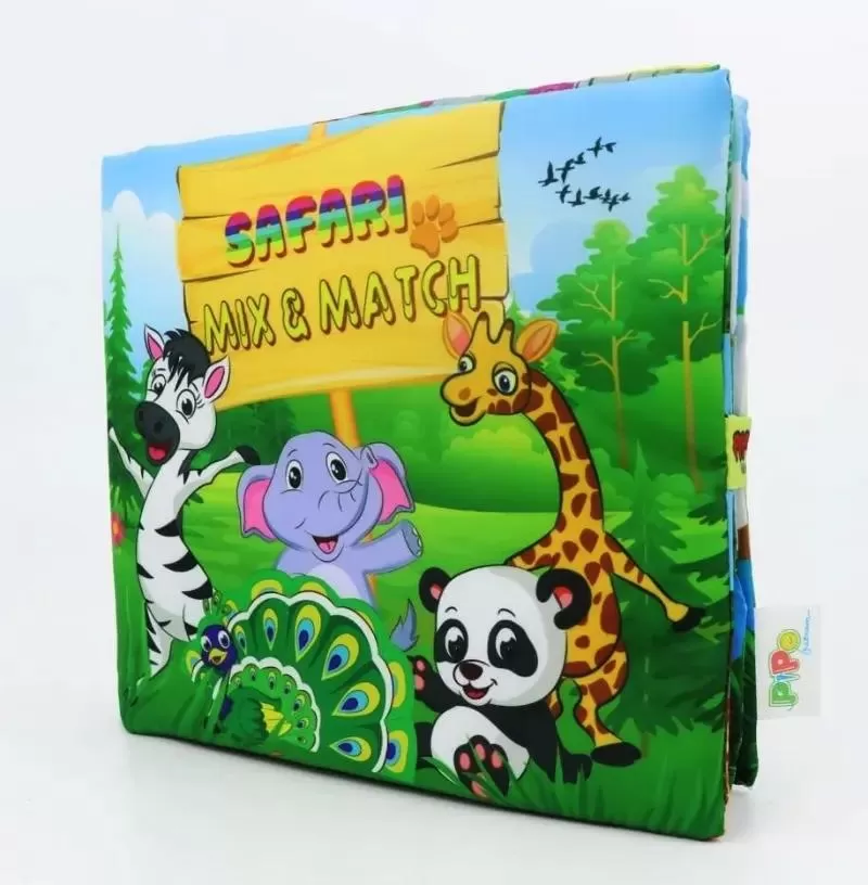 Đồ chơi giáo dục thông minh sách vải cho bé phát triển kỹ năng