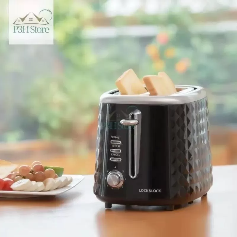 Máy nướng bánh mì Lock&Lock Toaster EJB222BLK