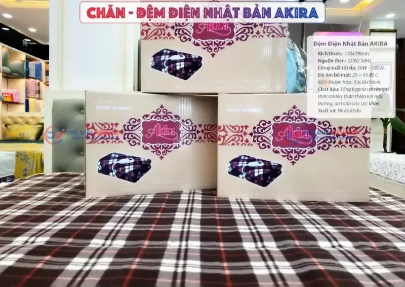 Chăn đệm điện Nhật Akira