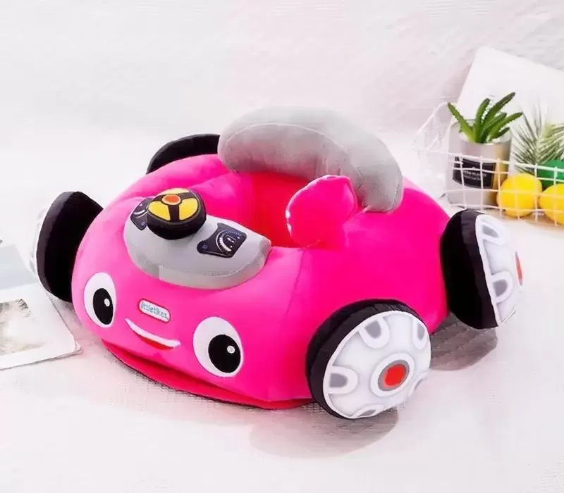 Ghế tập ngồi cho bé nhồi bông kiểu dáng ô tô Thingkids