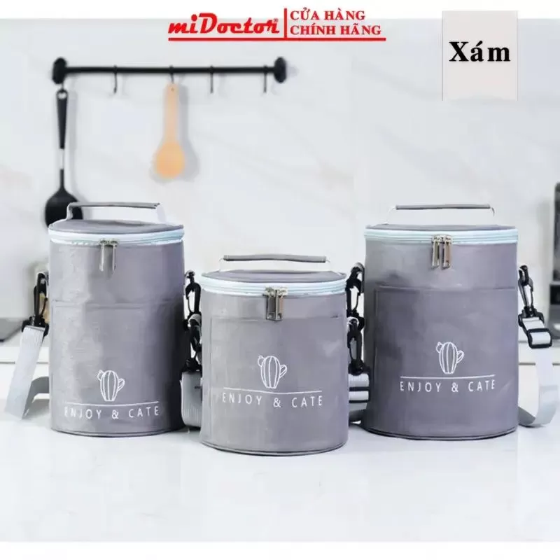 Túi đựng hộp cơm giữ nhiệt văn phòng miDoctor