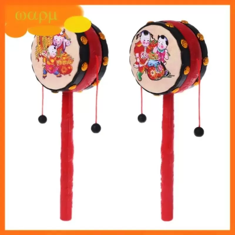 Đồ chơi trống bỏi cho bé 3 đến 6 tháng tuổi