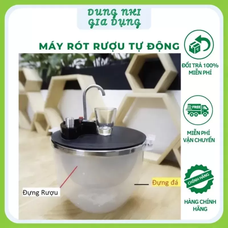 Máy rót rượu tự động thông minh MAKXIM