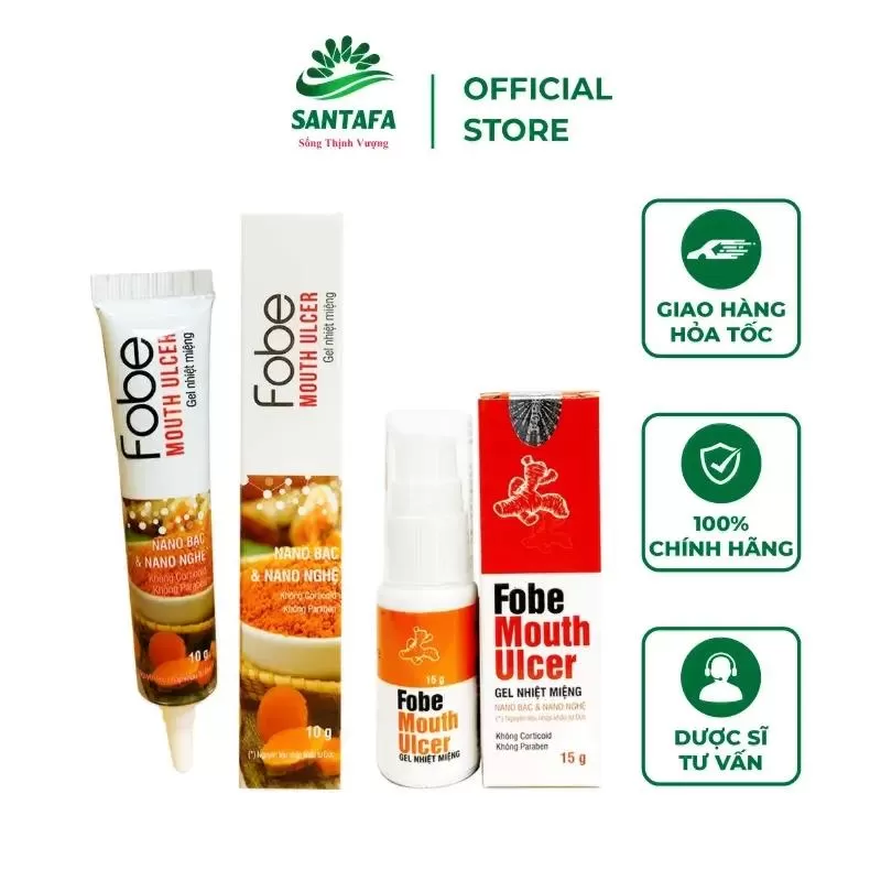 Thuốc trị nhiệt miệng Fobe Mouth Ulce