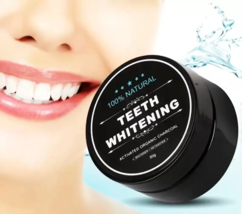 Thuốc tẩy trắng răng bột than tre Teeth Whitening
