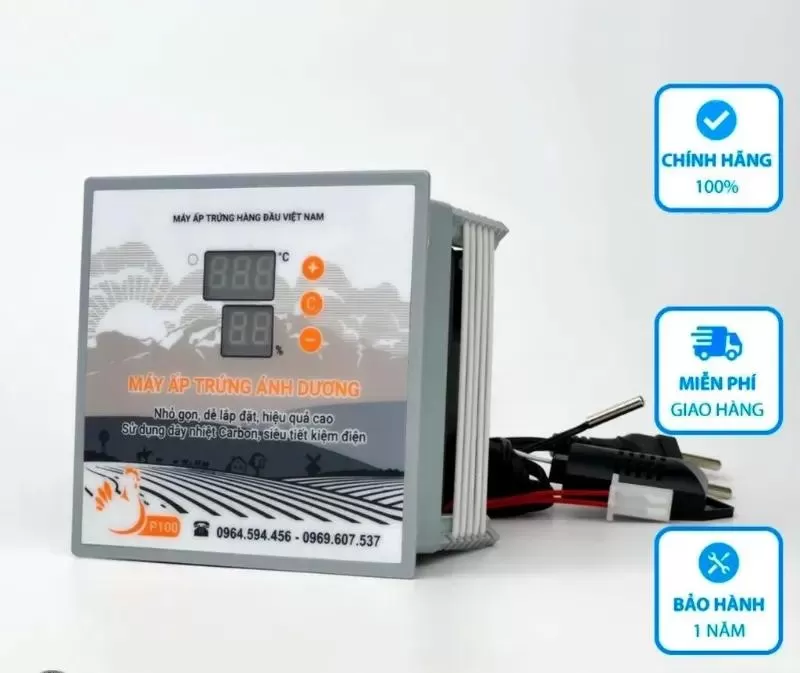 Máy ấp trứng mini Ánh Dương P100