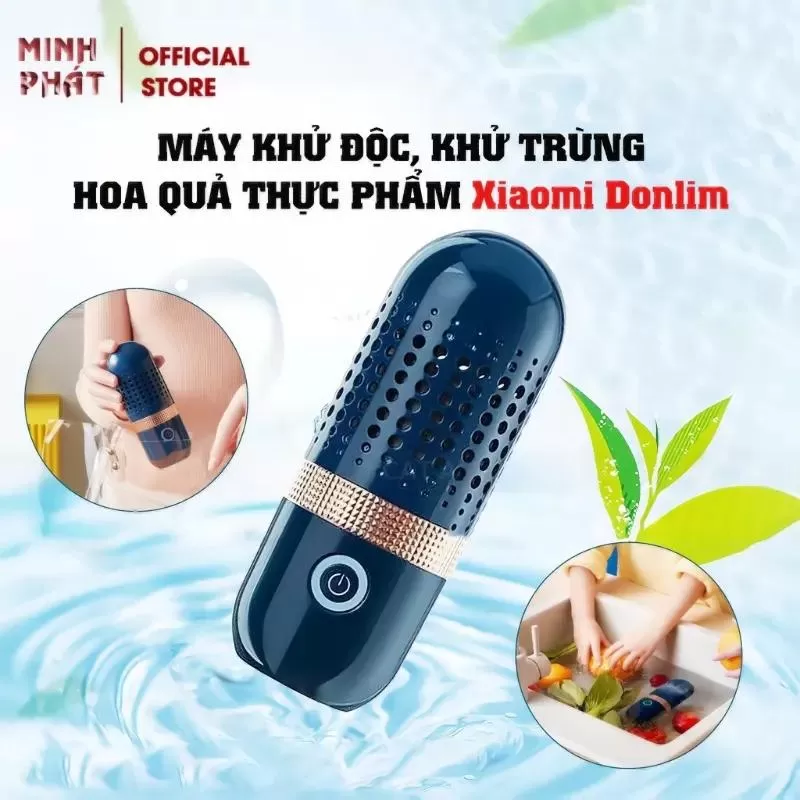 Máy ozone khử độc thực phẩm rửa rau quả Donlim