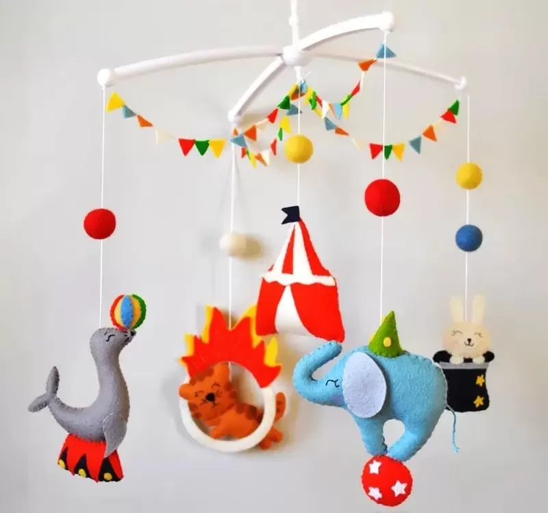 Đồ chơi treo nôi cũi xe đẩy cho bé Toptutoe kích thích thị giác trẻ sơ sinh, trẻ nhỏ