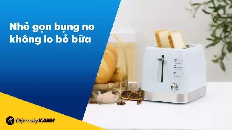 Máy nướng bánh mì Lock&Lock EJB221BLU