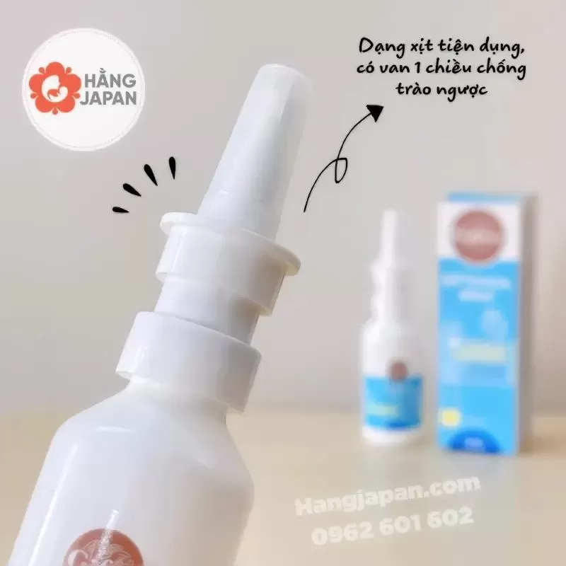 Xịt mũi trẻ em kháng viêm Gifer Pháp đặc trị sổ mũi chảy mũi