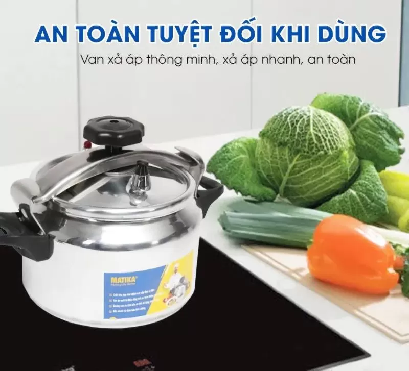 Nồi áp suất bếp từ MATIKA MTK-5255 Dung Tích 5L