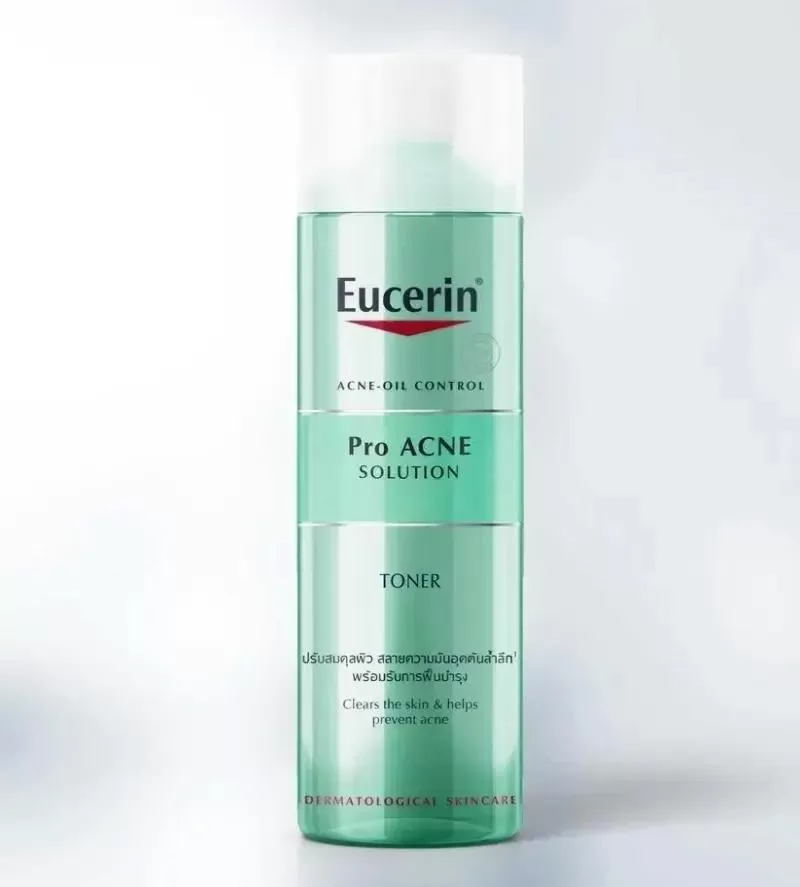 Nước cân bằng cho da nhờn mụn Eucerin Pro Acne Toner