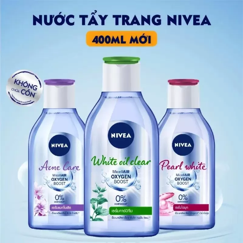 Nước tẩy trang cho da Nivea