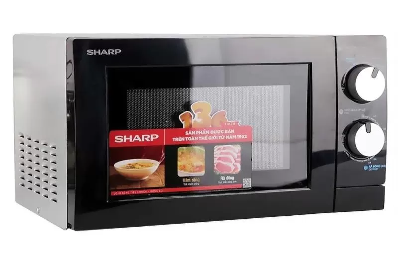 Lò vi sóng dưới 3 triệu Sharp R-208VN-WS 20L